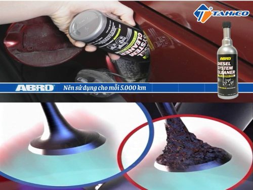 Phụ gia vệ sinh động cơ Abro Diesel/ Fuel System Cleaner - Hình ảnh 5