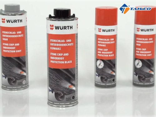 Sơn phủ gầm Wurth Gravel Throw and Underbody Protection 1L | Xám và Đen - Hình ảnh 2