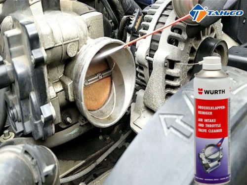 Vệ sinh cổ họng ga Wurth Throttle Valve Cleaner 500ml - Hình ảnh 5