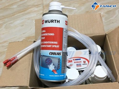 Vệ sinh dàn lạnh ô tô Wurth Air dung tích 300ml - Hình ảnh 7