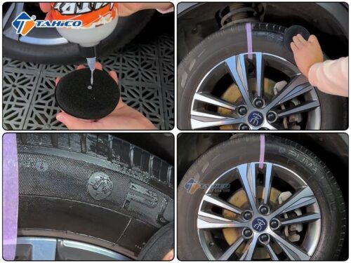 Dưỡng đen bóng lốp KLCB B8 Tire Coating Wax | Gốc dầu (gel) - Hình ảnh 4