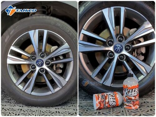 Dưỡng đen bóng lốp KLCB B8 Tire Coating Wax | Gốc dầu (gel) - Hình ảnh 3