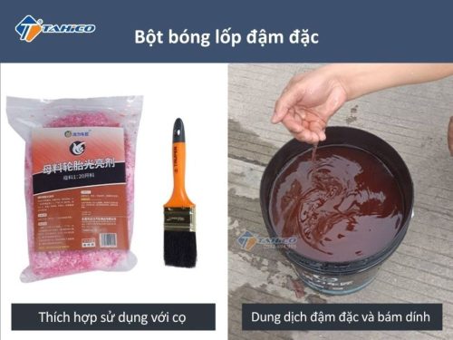 Bột đen bóng lốp Jilie 1106 2,6kg siêu tiết kiệm - Hình ảnh 4