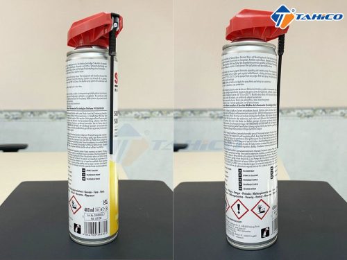 Chai xịt silicon Sonax 348300 400ml bôi trơn nhựa cao su kim loại - Hình ảnh 4