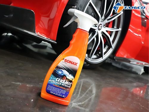 Phủ ceramic Sonax Ultra Slick Detailer 268400 750ml - Hình ảnh 4