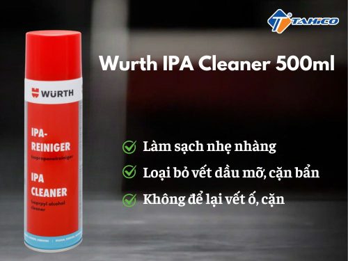 Chất tẩy rửa Wurth IPA Cleaner 500ml - Hình ảnh 2