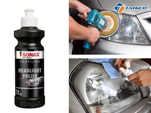 Đánh bóng đèn pha Sonax Headlight Polish 276141 250ml - Hình ảnh 5