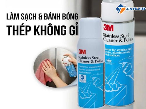 Đánh bóng Inox 3M Stainless Steel Cleaner & Polish - Hình ảnh 3