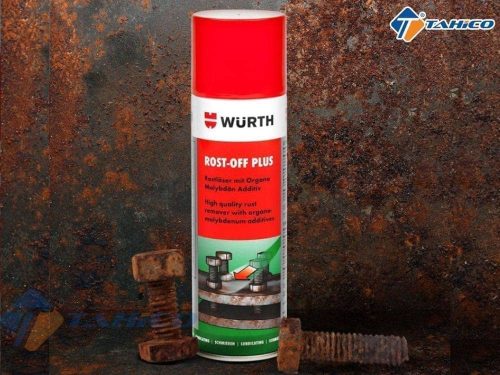 Dầu tẩy rỉ sét Wurth Rust remover Rost-Off Plus - Hình ảnh 3