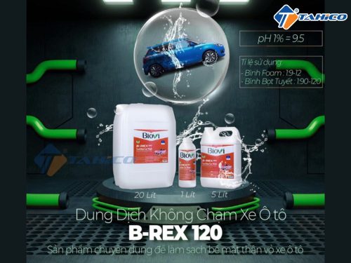 Dung dịch rửa xe Biovi B-Rex 120 20 lít - Hình ảnh 2