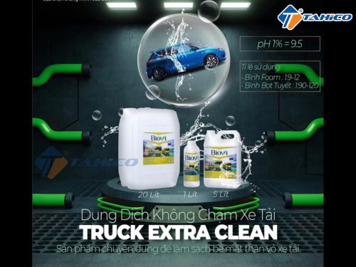 Dung dịch rửa xe Biovi Truck Extra Clean 120 20 lít - Hình ảnh 2