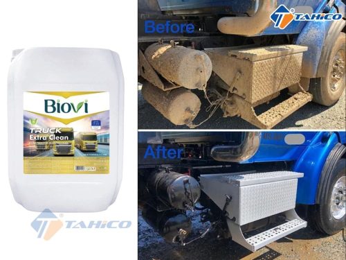 Dung dịch rửa xe Biovi Truck Extra Clean 120 20 lít - Hình ảnh 5