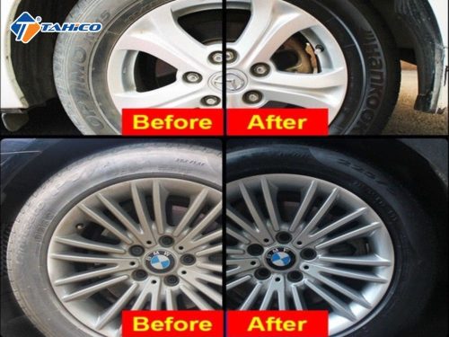 Dưỡng đen bóng lốp KLCB B8 Tire Coating Wax | Gốc dầu (gel) - Hình ảnh 10