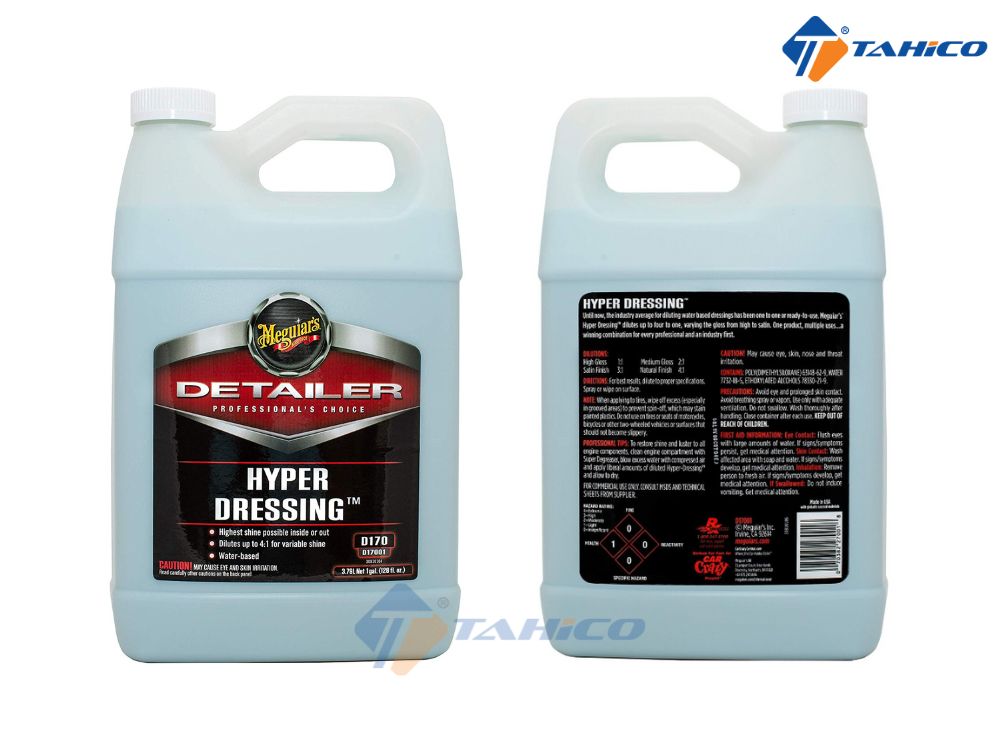 Dưỡng nội thất Meguiars Hyper Dressing D17001 3.79L 2 Dưỡng nội thất Meguiars Hyper Dressing D17001 3.79L - Ảnh 2
