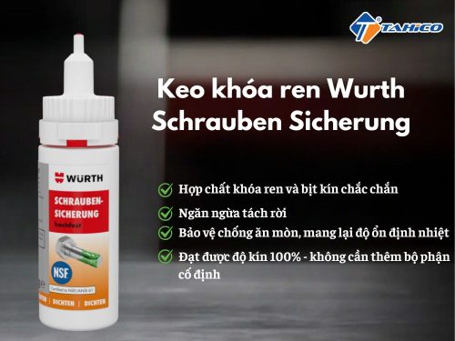 Keo khóa ren Wurth Schrauben Sicherung - Hình ảnh 5