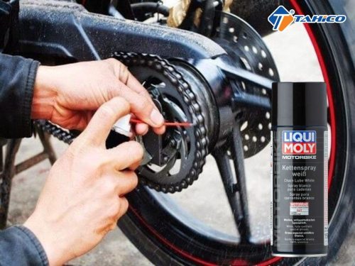 Chai xịt sên Liqui Moly Chain Lube White 1591 400ml - Hình ảnh 2