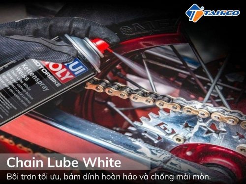 Chai xịt sên Liqui Moly Chain Lube White 1591 400ml - Hình ảnh 5