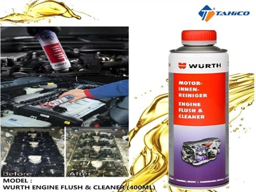 Súc động cơ Wurth Engine Flush Cleaner 400ml - Hình ảnh 3