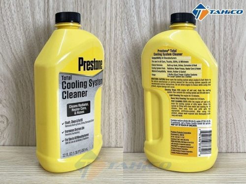 Súc rửa két nước Prestone Total Cooling System Cleaner 600ml, 946ml - Hình ảnh 5