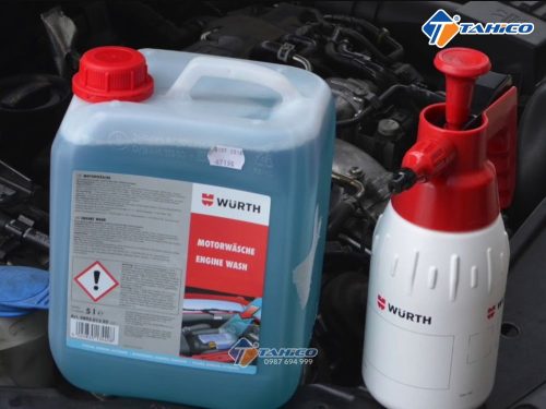 Vệ sinh động cơ Wurth Engine Wash 5L - Hình ảnh 2