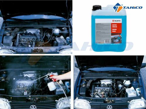 Vệ sinh động cơ Wurth Engine Wash 5L - Hình ảnh 8