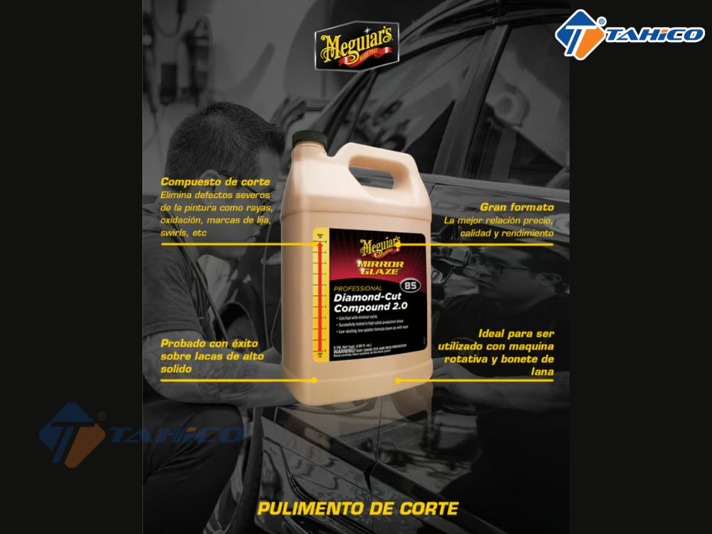 Xi đánh bóng Meguiars Diamond Cut Compound M8501 3.79L 4 Xi đánh bóng Meguiars Diamond Cut Compound M8501 3.79L - Ảnh 4