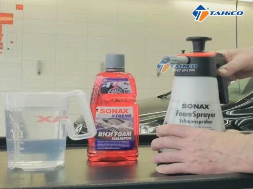 Bình xịt bọt tuyết cầm tay Sonax Foam Sprayer 04965 1 lít - Hình ảnh 3