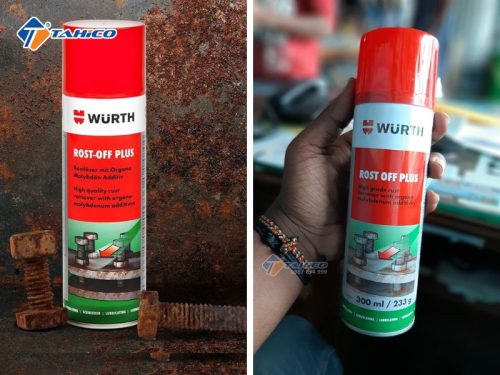 Dầu tẩy rỉ sét Wurth Rust remover Rost-Off Plus - Hình ảnh 5