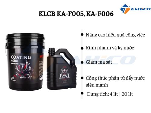 Chất phủ nhanh KLCB Fast Coating Agent KA-F005, KA-F006 - Hình ảnh 2