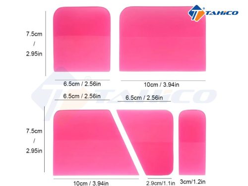 Gạt silicone Wrapping TBDP400 màu hồng cao cấp - Hình ảnh 6