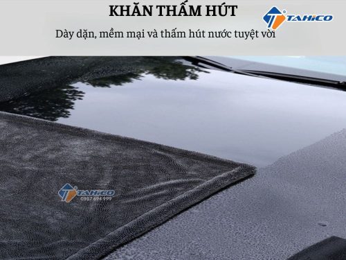 Khăn san hô Microfiber TBKH1401 thấm hút tốt - Hình ảnh 6