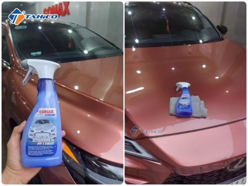 Làm bóng bảo vệ lớp dán PPF Sonax PPF Vinyl Detailer 398241 500ml - Hình ảnh 7