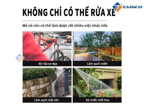 Máy rửa xe Kumisai 1400W pin 199V - Hình ảnh 10