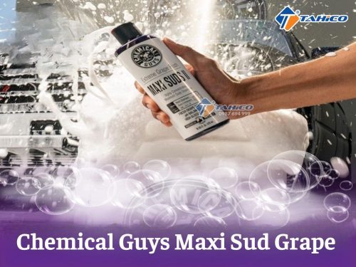 Nước rửa xe Chemical Guys Maxi Sud Grape 3.8L - Hình ảnh 3