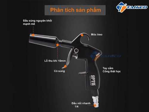 Đặc điểm súng thổi bụi SPTA TBRX4507