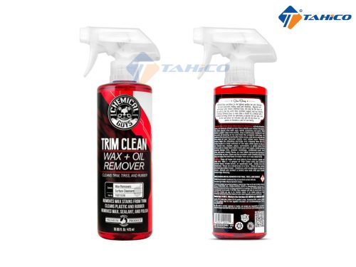 Vệ sinh nhựa nhám Chemical Guys Trim Cleaner and Wax Remover 473ml - Hình ảnh 2