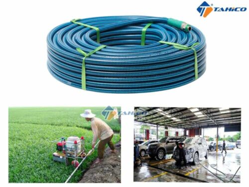 Dây phun áp lực PVC Oshima No.3 8.5mm×50m | Xanh dương - Hình ảnh 4