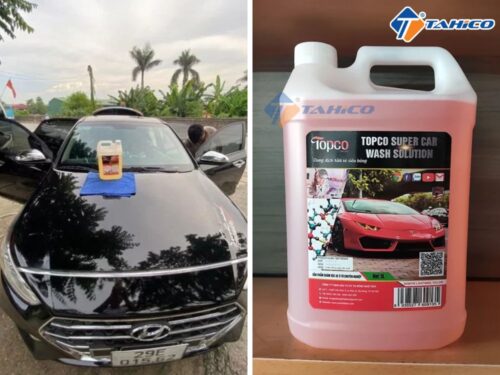 Dung dịch rửa xe siêu bóng Topco Super Car Wash 5 lít - Hình ảnh 5