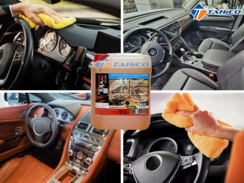 Dung dịch vệ sinh nội thất Topco Car Interior Cleaning 5 lít - Hình ảnh 4