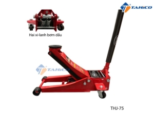 Kích cá sấu TECH THJ-75 3 tấn 75-505mm 2 xi-lanh 8 Đặc điểm kích cá sấu TECH THJ-75 3 tấn 75-505mm 2 xi-lanh