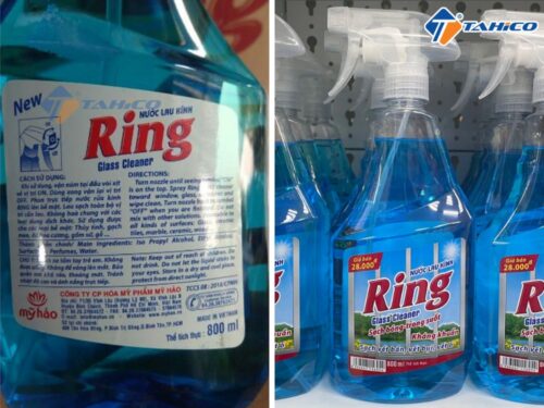 Nước rửa kính Ring Glass Cleaner 500ml và 800ml - Hình ảnh 5