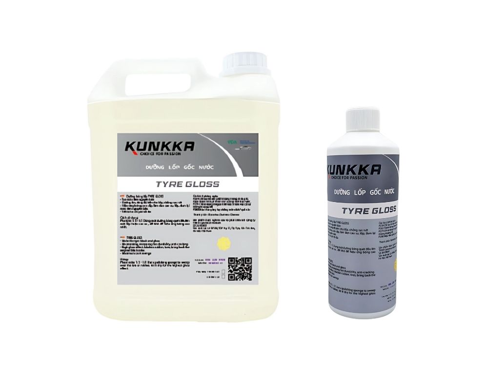 Dưỡng bóng lốp Kunkka Tyre Gloss | Gốc nước