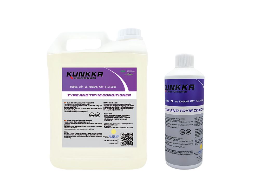 Dưỡng lốp khoang máy silicone Kunkka Tyre and Trim Conditioner