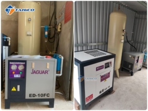 Hệ thống khí nén Jaguar EDXS10 7.5kW/10hp 13 he thong khi nen jaguar edxs 10 75kw10hp 3