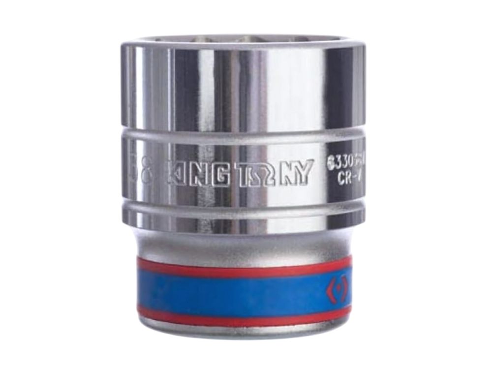 Khẩu tuýp 3/4" Kingtony 633038M - 38mm, 12 cạnh, Trắng, Dài 60mm