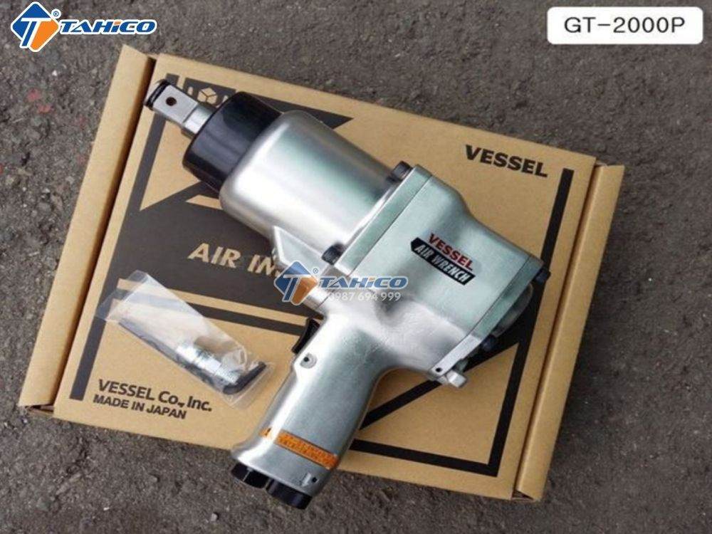 Súng xiết bu lông Vessel GT-2000P (3/4″) 14 Đặc điểm Vessel GT-2000P (3/4″)