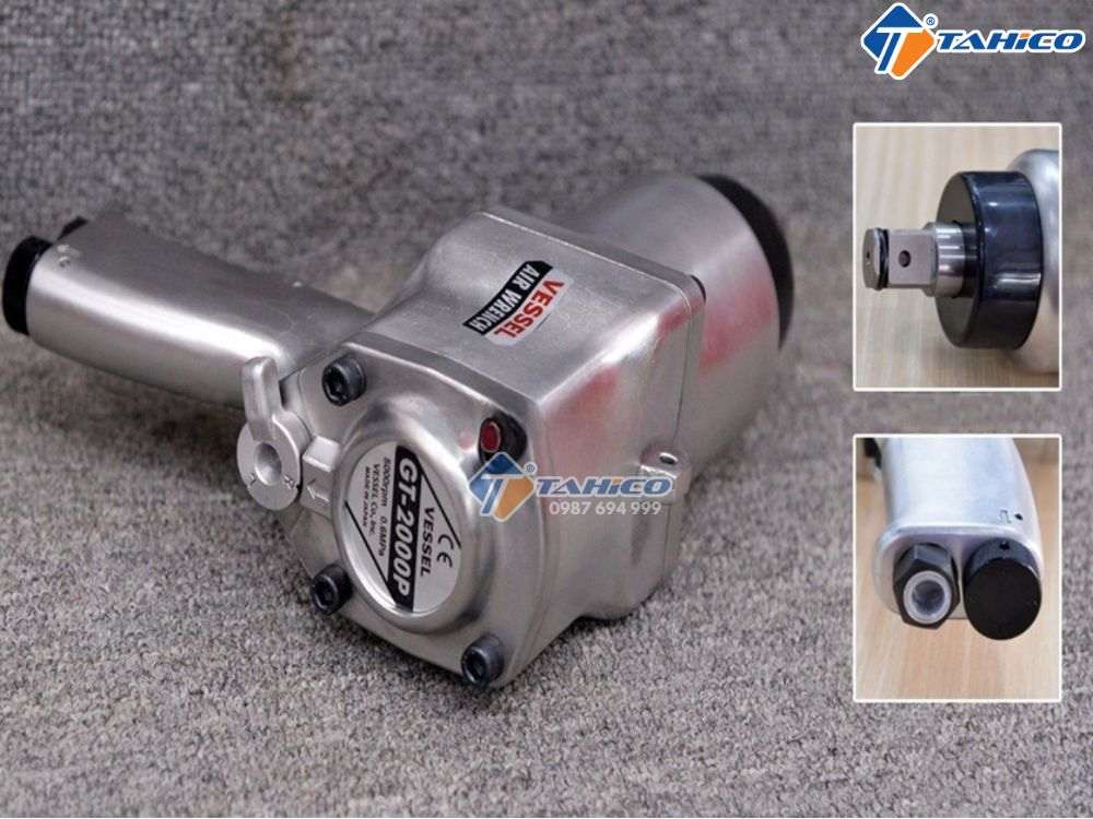 Súng xiết bu lông Vessel GT-2000P (3/4″) 18 sung xiet bu long vessel gt 2000p 3 4 6