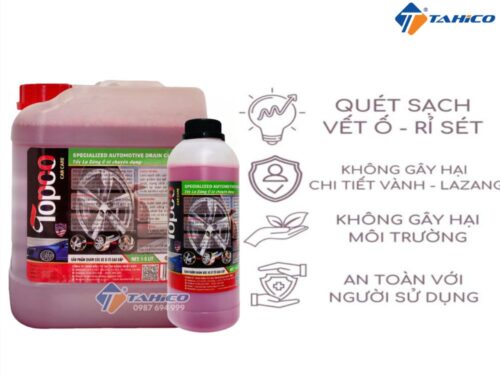 Tẩy lazang Topco Specialized Automotive Drain Cleaner  | 1 lít, 5 lít - Hình ảnh 2