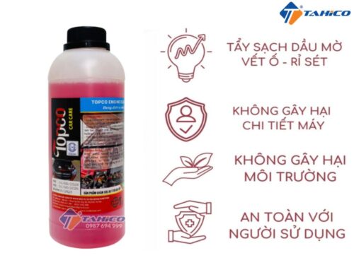 Tẩy lốc máy Topco Engine Bleaching 1 lít - Hình ảnh 5