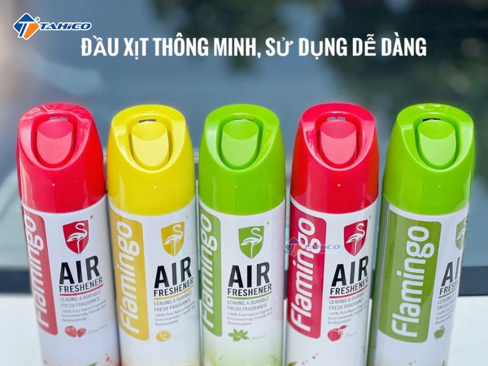 Xịt khử mùi Flamingo Air Freshener F011 330ml 49 xit khu mui flamingo air freshener f011 330ml 8
